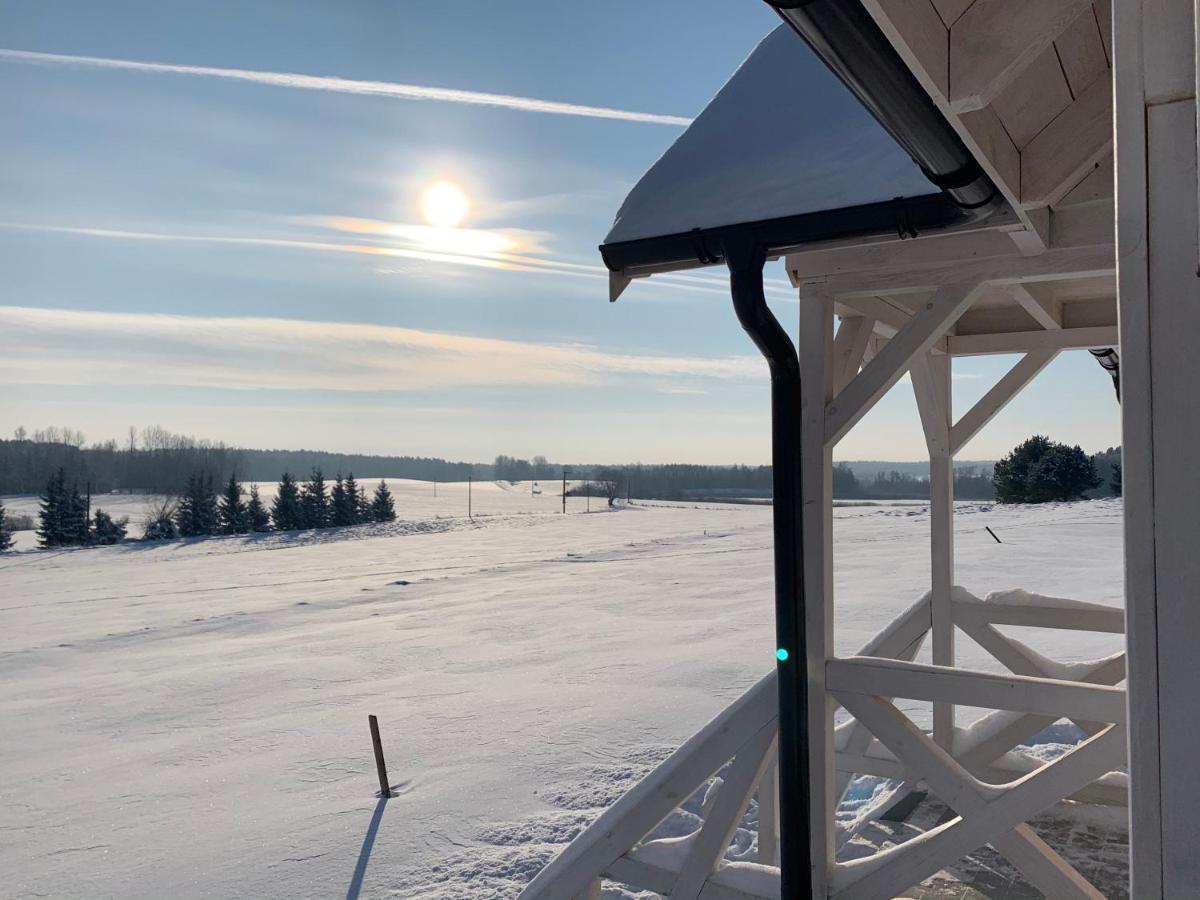 Gizycko-Przerwanki Domki Widok Na Mazury Dış mekan fotoğraf