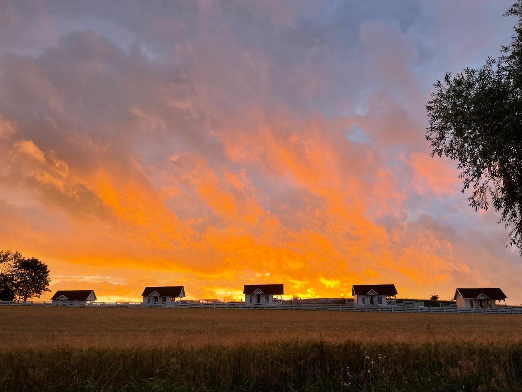 Gizycko-Przerwanki Domki Widok Na Mazury Dış mekan fotoğraf